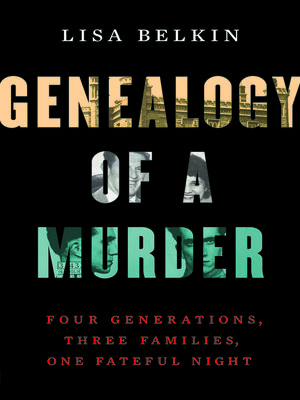 cover image of Genealogy of a Murder